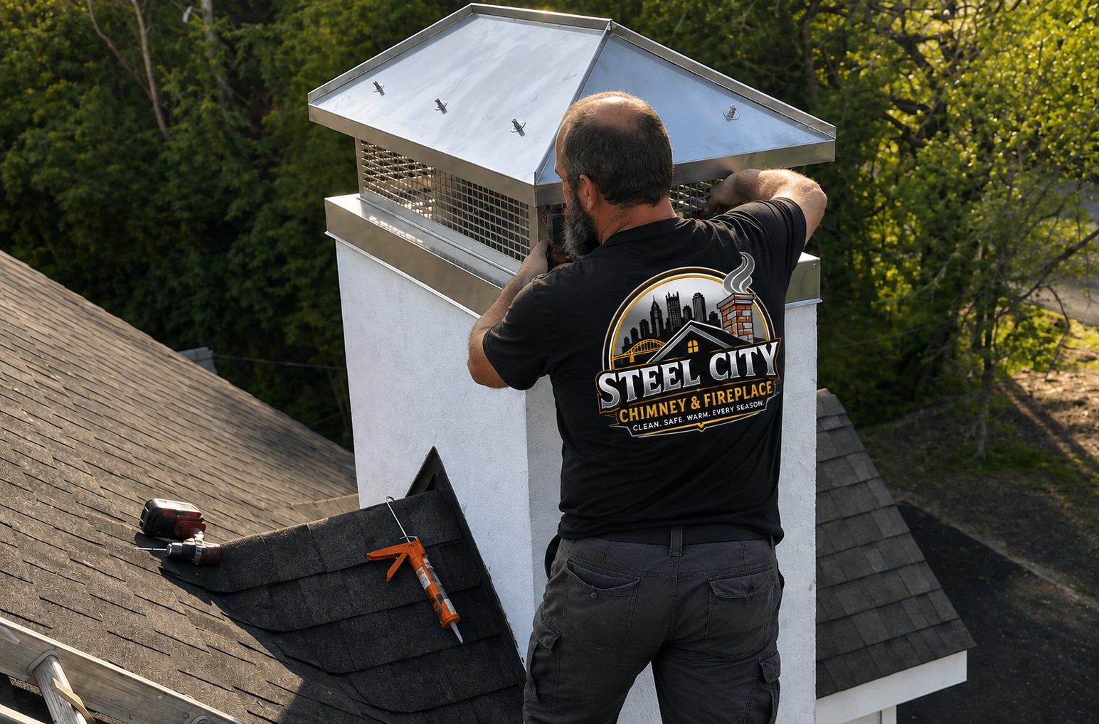 Chimney Cap Installation in Pittsburgh, PA
